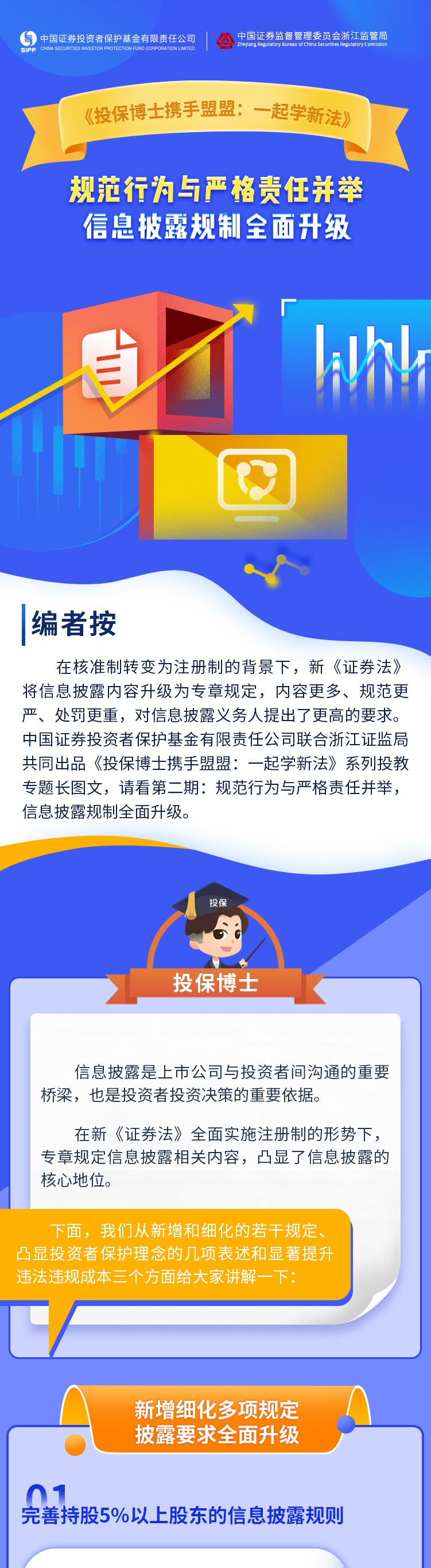 一起学新法：规范行为与严酷责任并举，，信息披露规制周全升级_投资者教育_投资者关系_环球国际