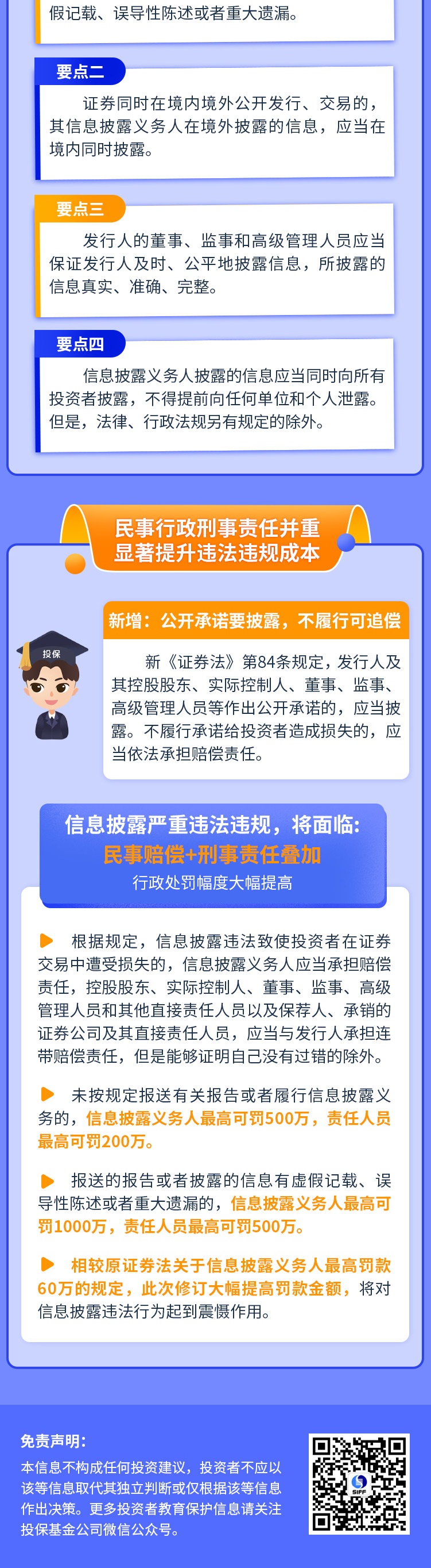一起学新法：规范行为与严酷责任并举，，信息披露规制周全升级_投资者教育_投资者关系_环球国际
